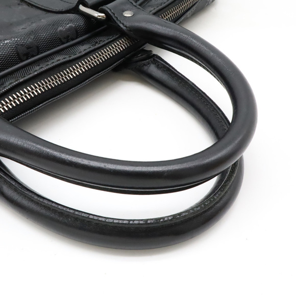 Gucci Gucci GG Imprime Business Briefcase Black Canvas Business Bag 201480 - Picture 4 of 8